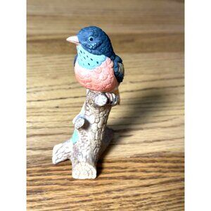 Vintage Lefton Red Breast Robin Bird Figurine Home Decor Bird Lovers